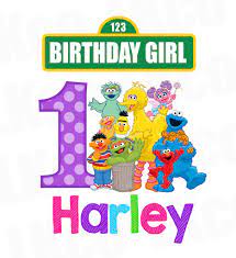 Be the first to review sesame street svg, sesame street monsters cancel reply. Sesame Street Birthday Iron On Transfer Girl Colors Birthday Girl Luvibeekidsco