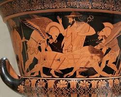 Image of Glaucus Lycian Hero Iliad classical art