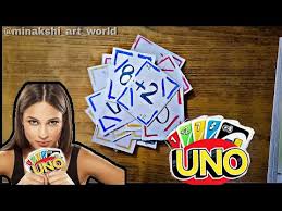 Players take turns matching a card in their hand with the current card shown on top of the deck either by color or number. Video Uno Cards