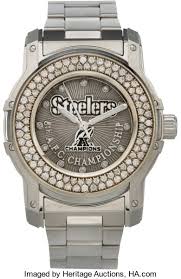 • the two teams have met three times in the postseason. 2010 Pittsburgh Steelers Afc Championship Watch Presented To Hines Lot 80526 Heritage Auctions
