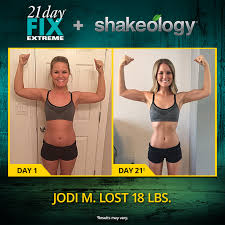 21 day fix extreme and shakeology 3
