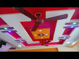 Pop design on the roof. Gypsum Board False Ceiling Step By Step Installation Part 2 Youtube