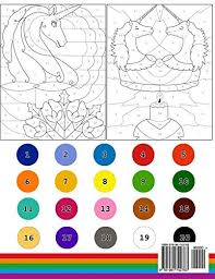 Coloriage magique les beaux dessins de autres a imprimer. Coloriage Par Numero Licorne Licornes Livre De Coloriage Pour Enfants Et Adultes Coloriage Magique 4 8 Ans Licorne Magique Coloriage Par Numero Noel Coloriage By Lalgudi Sujatha Amazon Ae