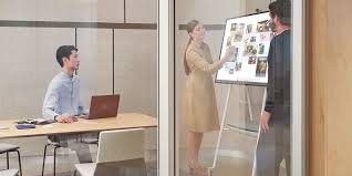 For scheduling a meeting, look for the meetings button. Coordinated Meetings Can Sync Up Microsoft Teams Rooms Devices Surface Hub My Techdecisions