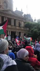 Upload all your protest photos boys and gals! Protesters Wave Flags And Chant During Pro Palestine Rally In Sydney
