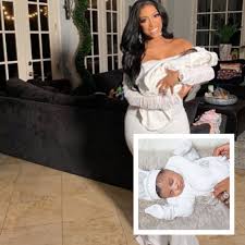 American television personality and actress porsha williams posted an. Porsha Williams Debuts Newborn Daughter Pilar Jhena Photos Thejasminebrand