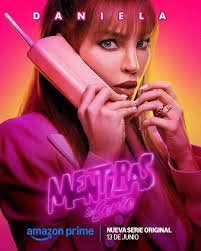 Qué mejor manera de comenzar el fin de semana que con un viaje a los  ochentas con #MentirasLaSerie que ya llegó a Prime Video! 🎶👩🏻‍🎤💿🪩🕺🏻  🟩🟨🟦🟧🟪 🎬 Esta producción de @cinevaquero y @