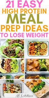 21 Delicious High Protein Meal Prep Recipes Easy High Protein Meals High Protein Meal Prep High Protein Recipes