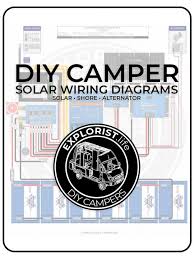 In addition, wiring diagram provides you with enough time frame in which the projects are to become accomplished. Diy Solar Wiring Diagrams For Campers Vans Rvs Explorist Life