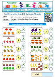 Soal Matematika Kelas 1 SD Bab 3 Sub Bab 2 Pengurangan dengan Pasangan  Bilangan Terbaru Tahun Ini