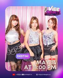 Stream their hit single “Shadow To Star” now on Spotify and all music platforms! Let's help DESTINI reach more stars worldwide! Want to see DESTINI step onto the BIG STAGE at TV5?