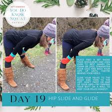 Exercise Advent Calendar 2017 You Do Know Squat Squat Workout Squats Lower Back Exercises