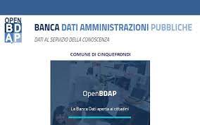 Entro il 31 gennaio 2018, nella pagina 'amministrazione trasparente' del sito istituzionale come comune di macra dovete riportare il seguente link alla. Banca Dati Delle Amministrazioni Pubbliche Bdap Comune Cinquefrondi
