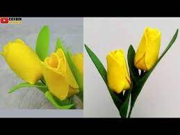 Cara membuat kerajinan bunga dari kain flanel. Diy Felt Flowers Tulip Cara Membuat Bunga Tulip Dari Kain Flanel Bunga Hias Dari Kain Flanel Youtube Bunga Tulip Bunga Kain Flanel