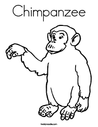 Kids who print and color sheets and pictures, generally acquire and use knowledge more effectively. Free Printable Chimpanzee Coloring Pages For Kids