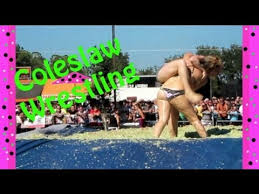 Daytona Bike Week Girl On Girl Coleslaw Wrestling Cabbage Patch Youtube