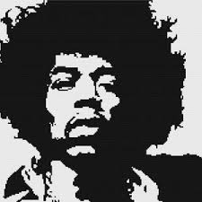 Hendrix cross stitch