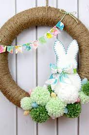 Es gibt sehr viele hübsche und ganz einfache diy ideen. 9 Osterkranz Ideen Osterkranz Osternest Basteln Turkranze Ostern