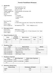 Download contoh formulir pendaftaran sekolah jenjang tk. Pdf Formulir Pendaftaran Beasiswa Rany 29 Academia Edu