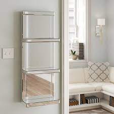 Wipe clean with a dry cloth. Everly Quinn Mcmahan Beveled Accent Mirror Reviews Wayfair In 2021 Mirror With Shelf Wall Mirror With Shelf Decor