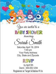 Care Bears Baby Shower Invitations Etsy Baby Bear Baby Shower Bear Baby Shower Theme Teddy Bear Baby Shower Invitations Boys