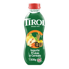 Iogurte Tirol Frutas E Cereais Garrafa 830g Casa Fiesta