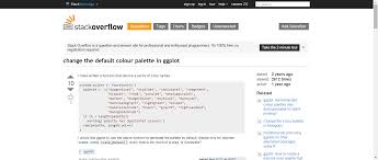 R Change The Default Colour Palette In Ggplot Stack Overflow Palette This Or That Questions Change