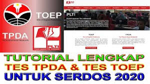 Biasakan untuk berlatih minimal 10 soal setiap harinya, lebih baik lebih jika. Tutorial Lengkap Tes Plti Tpda Tkda Dan Tes Plti Toep Tkbi Untuk Serdos Sertifikasi Dosen 2020 Youtube