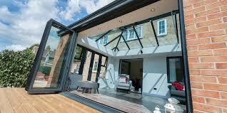 You can configure the size, number of panels. Bi Folding Doors Eclipse Aluminium Bi Fold Doors From Conservatory Outlet