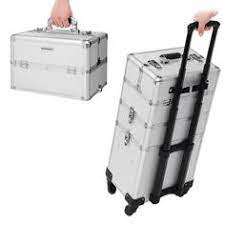 Songmics 4 In 1 Mallette Maquillage Valise Cadre En Aluminium Boite A Outils Beauty Case Trolley Coiffure Nail Cosmetic Jhz01s Mallette Maquillage Boite De Rangement Coffret Maquillage