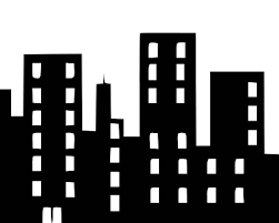 Download Silhouette Of City Buildings Svg Picture