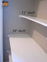 Call for a free consultation. How To Install Shelves In A Closet House Of Hepworths Closet Remodel Diy Closet Shelves Home Office Closet