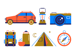 Camping Infographic Design Inspiration Illustration Design Illustration