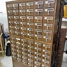 A great alternative to an open cd rack, it keeps your cds. Library Card Catalog For Sale Compared To Craigslist Only 3 Left At 60