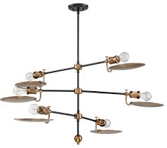 Eclipse Chandelier Industrial Chandeliers By Lighting New York