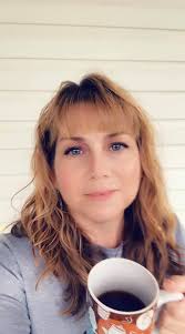 Perfect windy weather for porch coffee