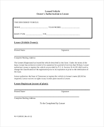 Microsoft forms automatically provides charts to. Free 16 Vehicle Authorization Forms In Pdf Ms Word