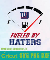 Shop our new york giants apparel in sizes for every fan! New York Giants Fueled By Haters 1 Logo Svg Png Dxf Movie Design Bundles