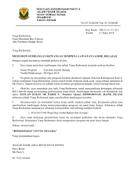 Surat rasmi mohon peruntukan dan sumbangan. Dokumen Tips Surat Mohon Sumbangan Yb