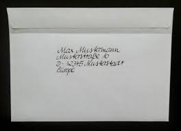 Verwandte in der schweiz oder soll ein paket mit verkaufsware in die schweiz geschickt werden? Brief In Die Usa Schicken