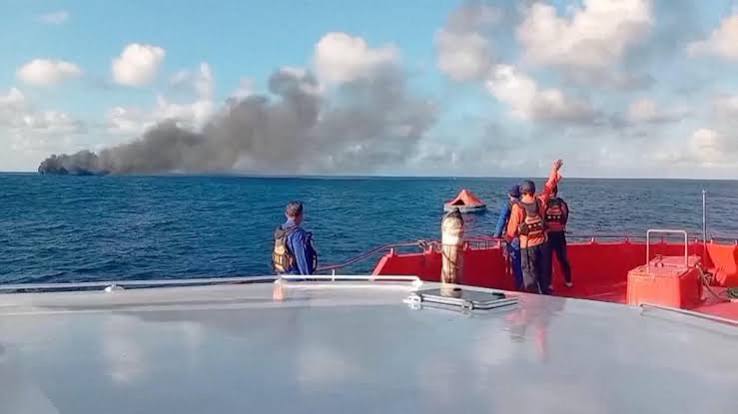 Passengers rescued as second ferry in days catches fire in Indonesia - The Hindu