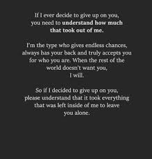 Smile Empty Soul Don T Ever Leave Me Alone Pin By Eric Mojica On Self Love You Gave Up Self Love Understanding