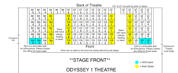 Seating Charts With More Info Odyssey Theatre Ensemble