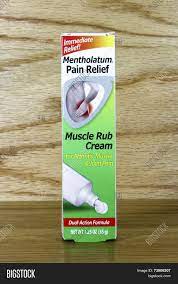 Mentholatum Muscle Rub Image Photo Free Trial Bigstock