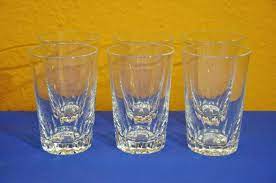 Duralex picardie water glass 500ml, without filling mark, 6 glasses. 6 High Quality Crystal Water Glasses With Notches Shop Kusera