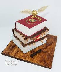 By charm city cakes west. Harry Potter Books Cake Cake By Susan Fitzgerald Cake Cakesdecor