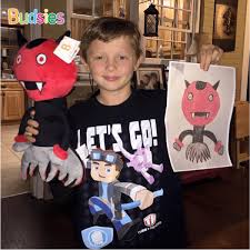 Get a 100% custom designed stuffed animal. Drawings Into Custom Stuffed Animals Budsies
