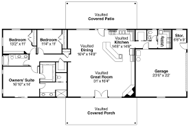 Architect / designer allison ramsey architects, inc. Ottawa Rectangle House Plans Floor Plans Ranch Ranch House Floor Plans
