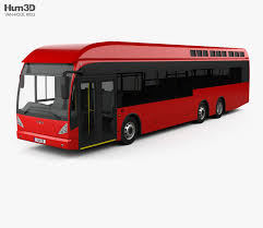 3d Model Of Van Hool A330 Hydrogen Fuel Cell Bus 2012 Hydrogen Fuel Cell Fuel Cell Hydrogen Fuel