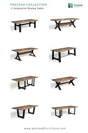 Table De Salle A Manger De Meubles Industriels En Bois Massif Indonesie Avec Une Mid Cen 2020 Bistro Masalar Endustriyel Mobilya Vintage Endustriyel Mobilya